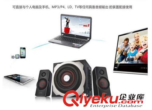 2.1大功率音響 先科筆記本臺式電腦音響 多媒體迷你小音箱2.1低音炮音質超好原始圖片3