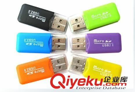 讀卡器 廠家直銷全球{zd1}價 冰爽讀卡器 TF 高速USB 禮品讀卡器不帶包裝原始圖片2