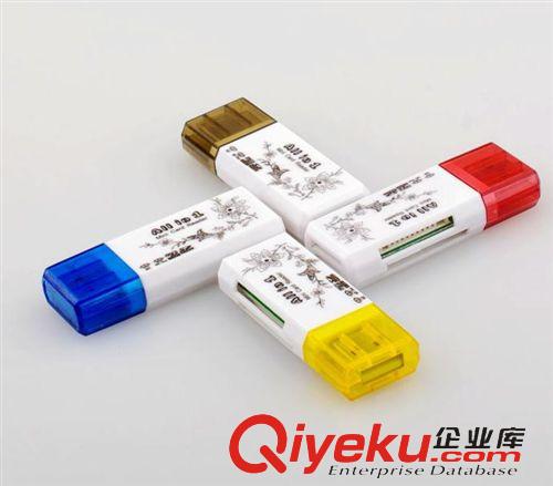 讀卡器 USB讀卡器廠家工廠直銷 促銷 tj 優(yōu)質(zhì) TF專用讀卡器- 多功能原始圖片2