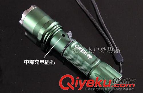 強(qiáng)光手電 X戰(zhàn)警系列{dy}季 zpCREE Q5 LED 頭部旋轉(zhuǎn)調(diào)焦 強(qiáng)光充電手電筒原始圖片3