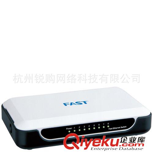 交換機(jī)/網(wǎng)卡 迅捷FAST FS08 10/100M 百兆 8口以太網(wǎng)SOHO交換機(jī) zp 一年質(zhì)保原始圖片2