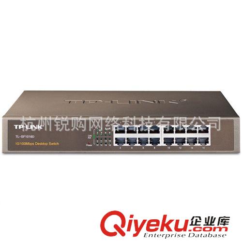 交換機/網(wǎng)卡 TP-LINK TL-SF1016D 16口交換機 桌面型式100M交換 網(wǎng)絡交換機原始圖片2
