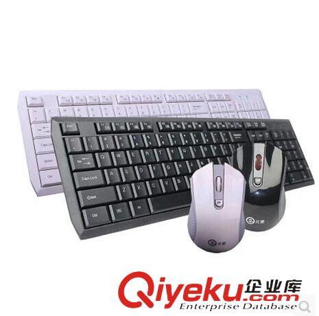 電腦配件 E元素E710 無線鍵盤鼠標套裝 筆記本電腦無線鍵鼠套裝 超薄靜音原始圖片3