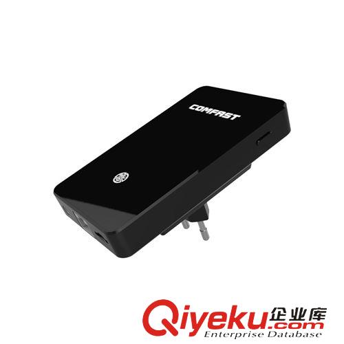 中繼器（Repeater） COMFAST WR802S 300M無線中繼器帶TF卡音樂輸出 APP控制 廠家批發(fā)原始圖片2