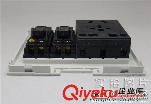墻壁開關明暗盒 送禮品批發開關船型開關輕觸開關明裝墻壁開關插座2開5孔墻壁插座原始圖片3
