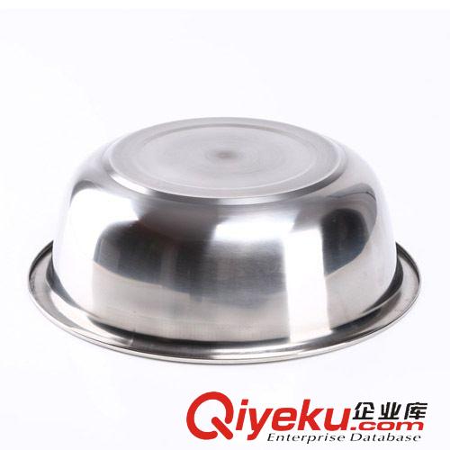打氣筒 批發(fā)加厚大斗盆不銹鋼面盆圓盆洗菜和面洗澡洗衣酸菜魚(yú)盆不銹鋼盆原始圖片3