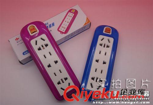 無(wú)線插板 低價(jià)咖揚(yáng)881四位9孔大功率移動(dòng)電源轉(zhuǎn)換地拖接線插座插線板拖線板