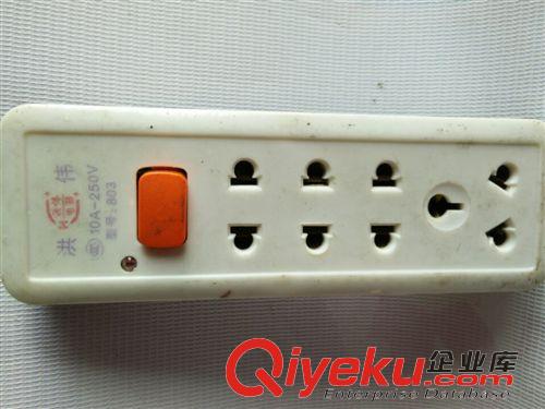 無線插板 批發(fā)用多功能插座大功率1排插多插排電腦電源接線板家用插座線原始圖片3
