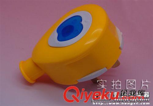 插頭 送禮品批發(fā)咖揚(yáng)D014黃色包膠三極三腳單相接線電源插頭純銅片插頭原始圖片3