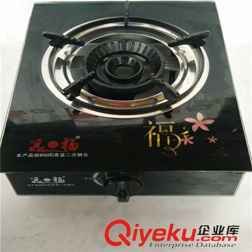 廠銷煤氣灶 批發家庭專用猛火單的燃氣灶臺式單氣灶液化氣煤氣爐單灶玻璃灶原始圖片3