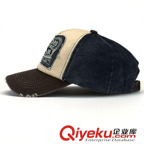 棒球帽 YJD-311 韓版經(jīng)典貼布拼色棒球帽 涂層男女時尚戶外遮陽帽子批發(fā)