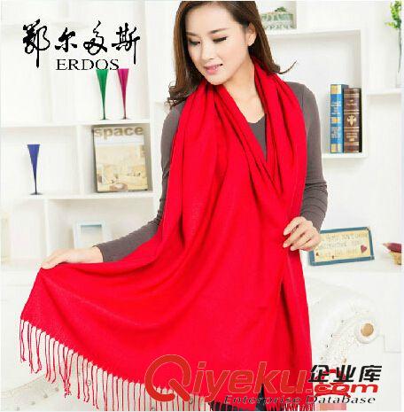 清倉tj 包郵 {bfb}zp秋冬保暖圍巾女羊毛羊絨披肩圍巾兩用 超長加厚款