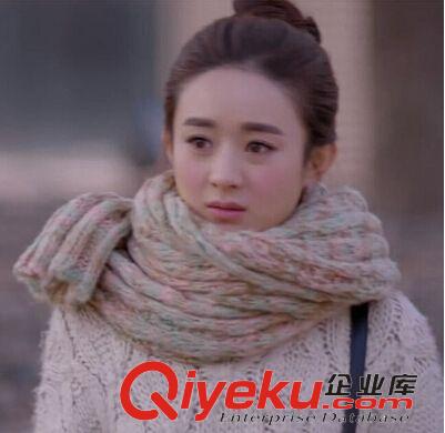 清倉tj 歐美時尚女 秋冬 圍巾手工鎖邊拉毛羊絨加厚保暖披肩圍巾兩用