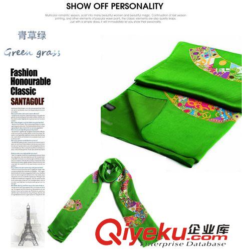 真絲絲巾 包郵 春秋{bfb}桑蠶絲小香雙C絲巾披肩 大鉆石gd真絲圍巾披肩原始圖片2