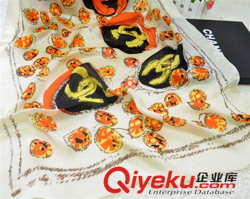 真絲絲巾 歐美時(shí)尚dp真絲圍巾防曬沙灘巾小辣椒山茶花桑蠶絲絲巾披肩原始圖片2