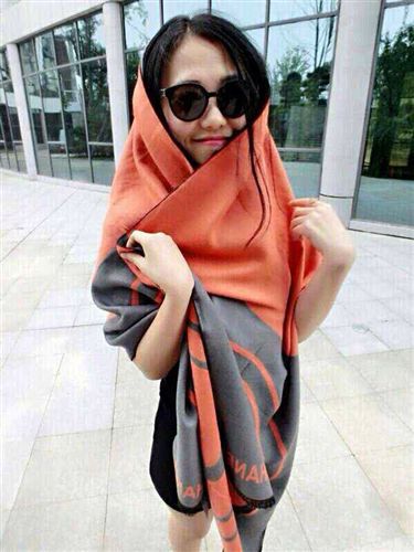 冬季保暖圍巾 圍巾韓國女 秋冬羊絨圍巾 拉須加長加厚兩用披肩真絲四季必備