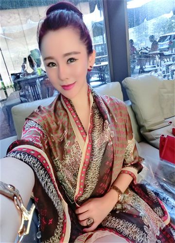 春秋絲巾 15新款{bfb}桑蠶絲絲巾女 春秋絲綢真絲長(zhǎng)巾 真絲地圖圍巾代理批發(fā)