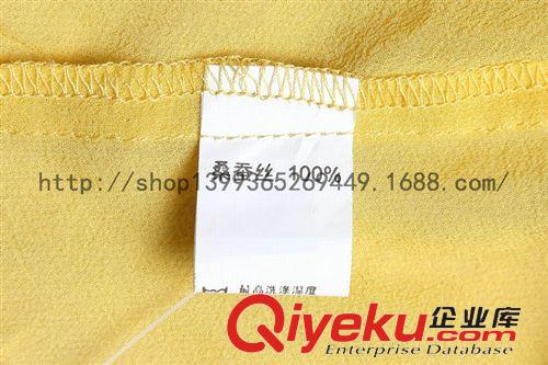 真絲服裝 桑蠶絲假兩件襯衫真絲女式上衣歐美寬松圓點雪紡衫中長款大碼女裝原始圖片2