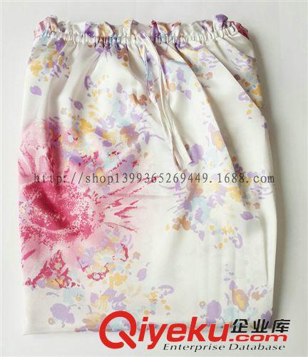 仿真絲睡衣/家居服 仿真絲娃娃裙南韓絲公主裙冰絲睡裙夏季短袖睡衣2014新款家居服原始圖片3