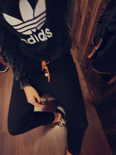 褲子 秋裝女褲外貿(mào)歐美顯瘦毛圈棉質(zhì)松緊腰休閑長褲小腳褲運動褲哈倫褲