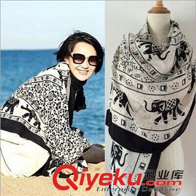 羊絨圍巾&披肩 冬季圍巾女 雙面色拉毛羊絨披肩兩用超長空調大披肩防嗮 圍jing女
