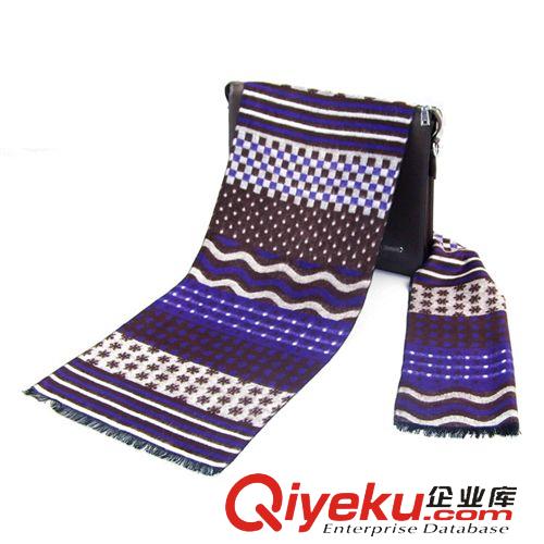 仿羊絨圍巾&披肩 冬季爆款拼色圍巾披肩超長(zhǎng)兩用女款羊絨{yl}手感冬款圍脖