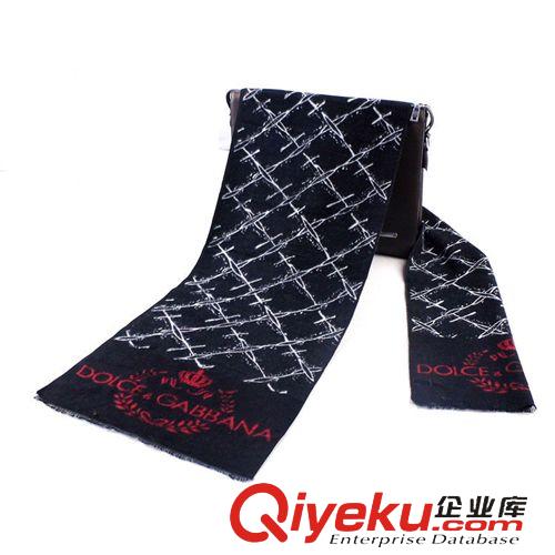 仿羊絨圍巾&披肩 【實(shí)體店批發(fā)】男士羊絨圍巾 秋冬小格子時(shí)尚棉圍jing 廠(chǎng)家直銷(xiāo)