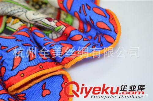 羊毛類(lèi)圍巾 全美dp設(shè)計(jì)大披肩批發(fā) zp女士絲羊絨大圍巾 羊毛大方巾 訂單原始圖片2