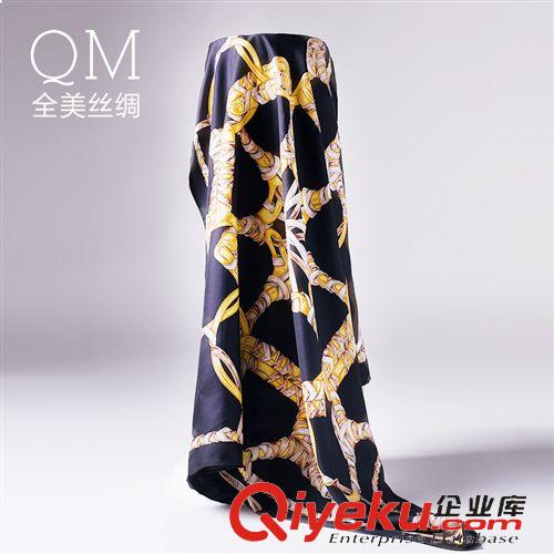 真絲斜紋綢方巾 秋冬時尚真絲圍巾 gd女士斜紋印花絲巾 真絲披肩 百搭絲巾批發(fā)