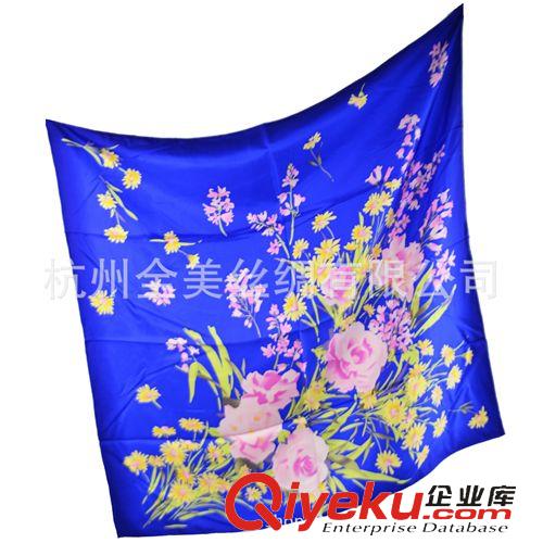 真絲斜紋綢方巾 全美gddp桑蠶絲絲巾 時(shí)尚90真絲印花女士圍巾 zp絲巾批發(fā)