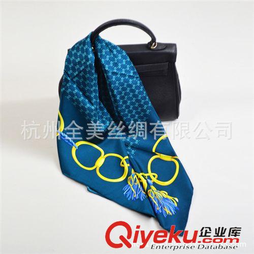 真絲斜紋綢方巾 全美zp重磅真絲斜紋綢圍巾批發 90手工精包邊方巾 時尚大氣