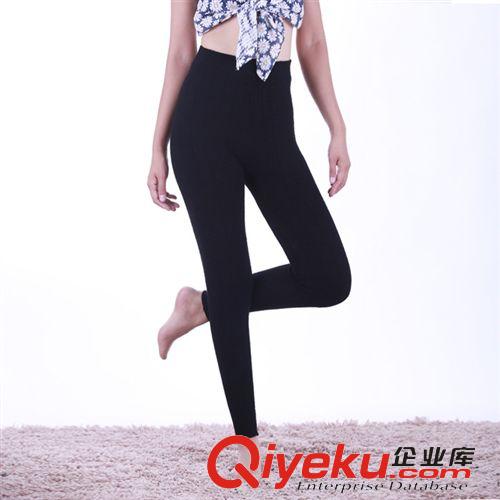 羊絨褲 2014zp秋冬季女裝 加厚小方格平腰羊絨打底褲 女收腹提臀羊毛褲