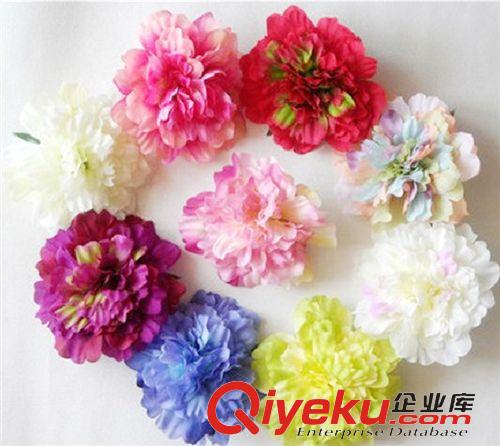 DIY配件仿真花 假花仿真裝飾花朵 絹花牡丹花 拍攝舞臺道具 DIY手工配飾批發