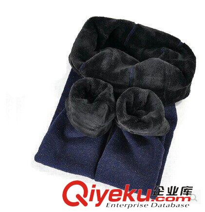 8月15新品 廠家直銷 超絨加厚 秋冬七彩棉一體褲保暖九分褲女士打底褲W02原始圖片2