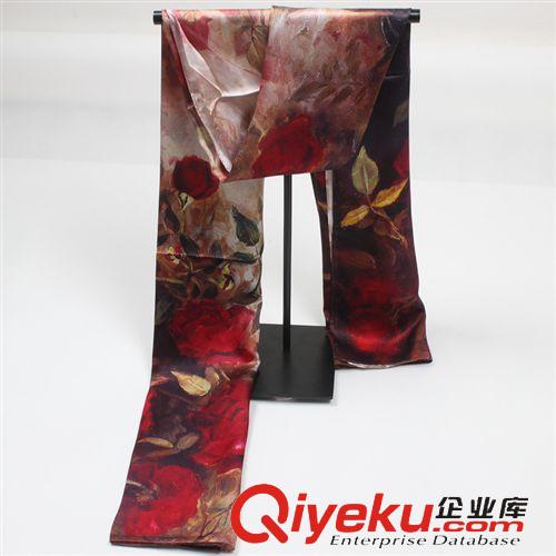 活動專區(qū) 上海故事原裝zp 2014秋冬新款單層數(shù)碼噴繪真絲禮品圍巾批發(fā)