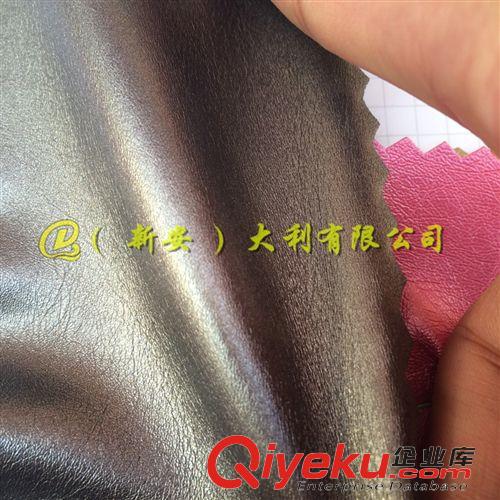 软皮服装革 工厂直供 两面弹PU服装革 金属爆裂纹软包服装皮料 高弹佳积底