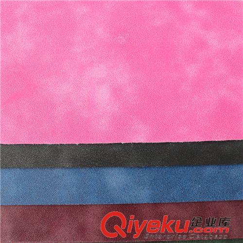磨砂 7105皮革面料人造革磨砂套色雙色瘋馬包包手工DIY面料 鞋材 裝飾原始圖片2