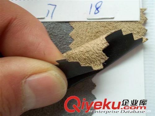 16：無紡布1MM-5MM 優(yōu)質(zhì)現(xiàn)貨仿皮絨過膠PVC絨布面料PVC底仿皮絨PVC仿皮絨布底面料2原始圖片2