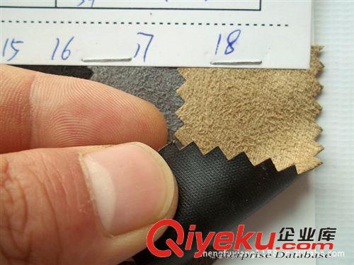 16：無紡布1MM-5MM 優(yōu)質(zhì)現(xiàn)貨仿皮絨過膠PVC絨布面料PVC底仿皮絨PVC仿皮絨布底面料2原始圖片3
