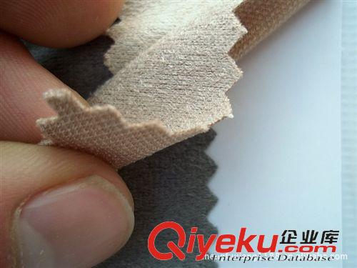 16：無紡布1MM-5MM 供應優(yōu)質用途面料亞古力彈力仿皮絨 彈力仿皮絨眼鏡布加密彈力絨原始圖片3