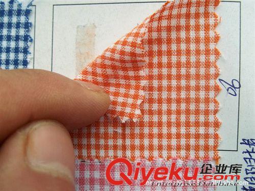13.皮革印花/麻布印花  2種 全棉色織格子布純棉朝陽格子布全棉色織格子面料全棉色織細(xì)平布料原始圖片3