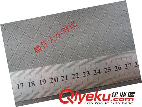 PU皮革 供應PU皮革面料 棱格紋 格仔紋人造革 移門革原始圖片3