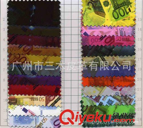 服裝PU皮革 供應印花PU 皮革面料 人造革 仿皮印刷革原始圖片2