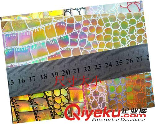金屬革 現貨供應金鱷魚紋 金屬革 雙色PU人造革 皮革面料 鞋材革