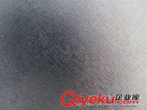 PVC托底料 雙鴨山十字紋牙簽紋pvc合成革面料人造沙發革原始圖片3