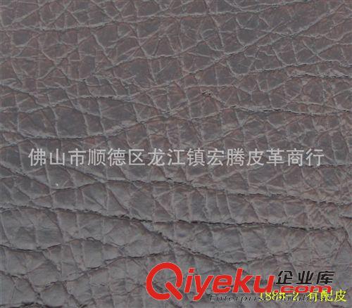家具革 東莞廠家直銷防磨耐刮人造革起毛底不規則大荔枝紋路188#-1原始圖片2