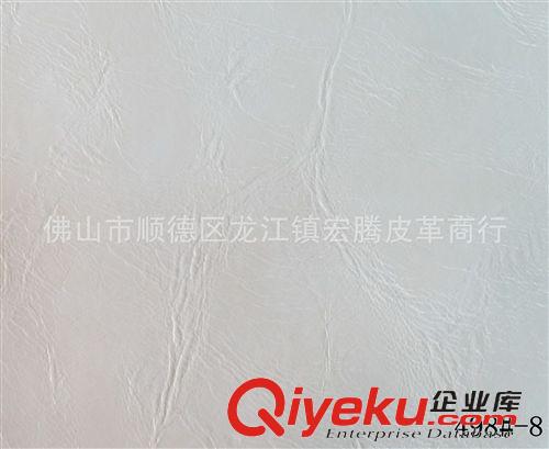 油蠟皮 仿zp 佛山廠家直銷油蠟皮裂紋起毛底498#-8白色軟包革沙發革1.0mm