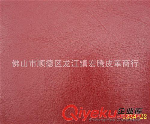 油蠟皮 仿真皮 現貨供應PVC人造革瘋馬紋起毛底布沙發革雙色油蠟皮138#-26原始圖片3
