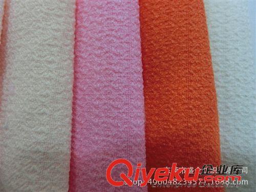 針織面料 SQ128#現(xiàn)貨直銷 春秋時尚提花針織面料連衣裙服裝面料泡泡布料原始圖片3