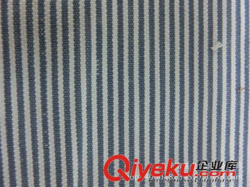 全棉/印花 SQ018#色織條子布 棉布 全棉牙簽條 工作服面料 襯衫面料原始圖片3